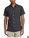 Exofficio Men's Geotrek'r Short Sleeve Shirt, Dark Pebble, XX-Large