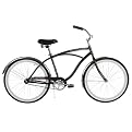 Men's Huffy Cranbrook Cruiser Bike - Gloss Black (24")