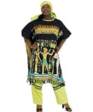 Egyptian Design Pants Set - Available in Several Colors
