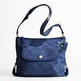 Coach Daisy Nylon Signature Navy Blue Cross Body F16550