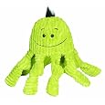 HuggleHounds Octo-Knotties Dog Toy, Citron