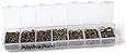 AlphaAcc 1510 Antique Bronzed Jump Rings 4mm to 9mm with Plastic Container
