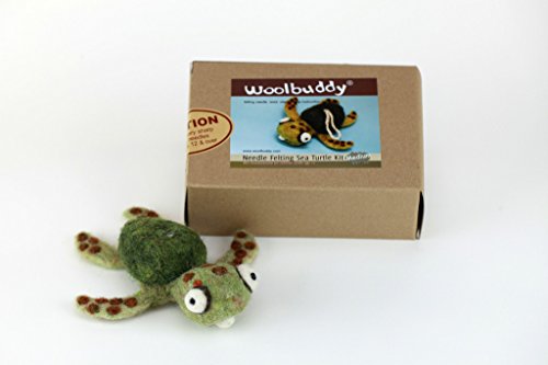 Woolbuddy Needle Felting Sea Turtle Kit