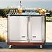 Viking Beverage Island - Arctic Pearl Granite - Frontgate