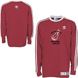 adidas Miami Heat Hardwood Classics Shooting Shirt