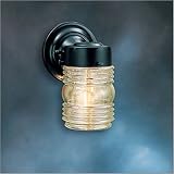 Kichler Black (Painted) Outdoor Wall 1 Light Incandescent 1148BK