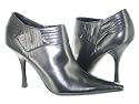 BCBG Paris Kari Black Ankle Boots Women's Shoes