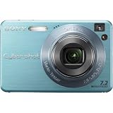 Photo : Sony Cybershot DSCW120/L 7.2MP Digital Camera with 4x Optical Zoom with Super Steady Shot (Blue)
