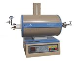 MTI Corp 1100C Tube Furnace with 2" Quartz Tube, Vacuum Flange, & 30 Segments Temperature Controller - GSL-1100X-110V50