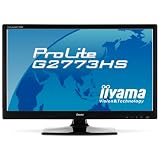 iiyama 27インチワイド液晶ディスプレイ LEDバックライト搭載 120Hz駆動パネル HDMIケーブル同梱モデル マーベルブラック PLG2773HS-GB1