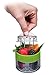 Aqua Zinger by Zing Anything, Stainless Steel Infuser Bottle, Double Wall Insulate Reusable Water Bottle, Citrus Infusion, Active Infusion, Food Grade 18/8 Stainless Steel, Hydration, 20 oz., Green