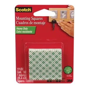 Scotch-Foam-Mounting-Square-2x2in-Permanent-111-LRG-Pack-Of-6
