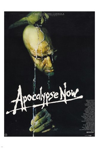 FRANCIS COPPOLA'S APOCALYPSE NOW MOVIE POSTER marlon brando 24X36 (reproduction, not an original)