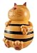 Orange Striped Cat Cookie Jar Kitty Food Storage