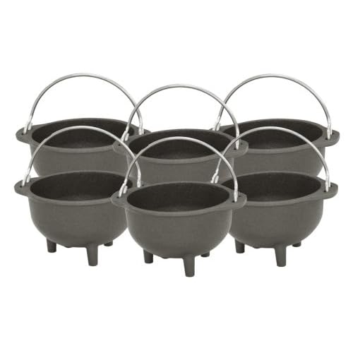 Bayou Classic 7484, Cast Iron Soup Bowl, Set of 6