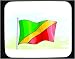 Mouse Pad with Congo, patriotism, international