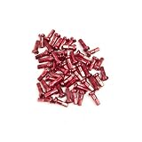 Alloy Nipples 14G 1/2in Red