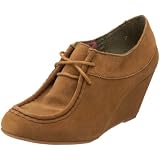 BC Footwear Womens Atmosphere Lace-up Wedge