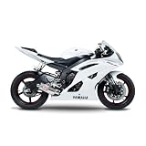 03-05 YAMAHA YZF-R6: YOSHIMURA TRS SLIP-ON EXHAUST - STAINLESS STEEL (STAINLESS... by Yoshimura