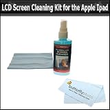 Essential LCD Screen Protector Cleaning Kit For The Apple Ipad Includes LCD Screen Cleaning Kit + MicroFiber Cleaning Cloth Accessory Bundle For New Apple IPad 3G Tablet / Wifi Model 16GB, 32GB, 64GB