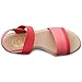 Ollio Women's Shoe High Heel Wedge Platform Strappy Sandal