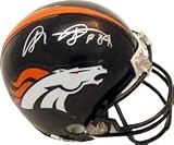 Shannon Sharpe signed Denver Broncos Replica Mini Helmet