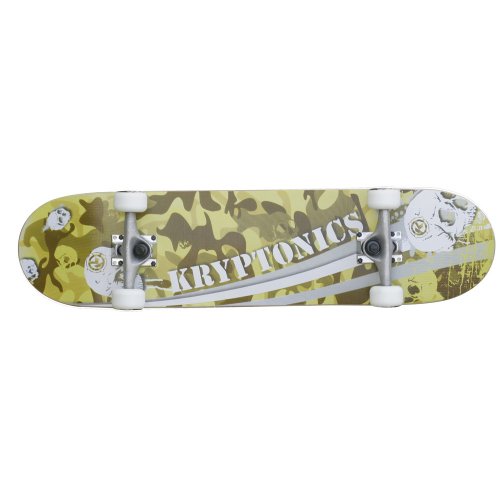 Childrens Toyshop  Sporting Goods : Kryptonics Camouflage Skateboard - 31"