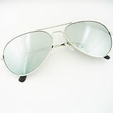 Original Aviator Full Mirror Lens Sunglasses Your choice of Silver Chrome Black Gunmetal Gold Frame