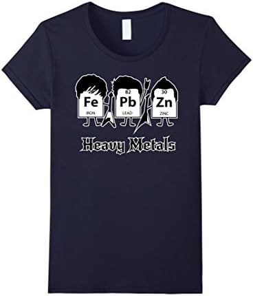 Women's Heavy Metals Science T-Shirt XL Navy