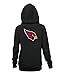 Team Apparel NFL Women's Full Zip Fleece Hoodie with Pouch Pocket