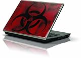 Skinit Protective Skin (Fits Latest Generic 10 Laptop/Netbook/Notebook); Biohazard Black on Red