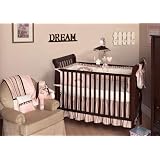 Marshmallow Twist Valance 72 in Veronica Stripe by Bebe Chic