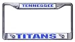 Tennessee Titans Chrome License Plate Frame
