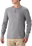 7 For All Mankind Men's Double Pocket Henley
