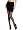 GUESS by Marciano Fayra Floral Tights, BLACK (XS/S)