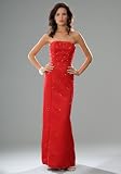 Red Prom Dress. Beaded Ball Gown for Evening, Party Dress by Sean Collection  Red