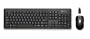 Buslink RF-6572A I-ROCKS RF 2.4GHz Wireless Keyboard with 5 Button Optical Mouse (Black)