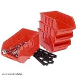 Wilmar W5196 4 Piece Large Stackable Storage Trays