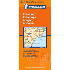 Aragon, Cataluna (Michelin Regional Maps)