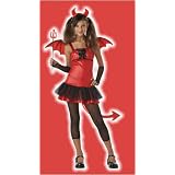 California Costumes Women's Devil Grrrl Costume,Red/Black,X-Large