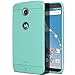 Nexus 6 Case, OBLIQ [Flex Pro][Mint] – [Non-Slip Slim Fit] Shock Resistance Soft TPU Jelly Cases - Best Google Nexus 6 cover