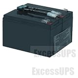 APC RBC 9 RBC9 EQUIVALENT REPLACEMENT BATTERY CARTRIDGE #9 UPS BATTERY - NEW!