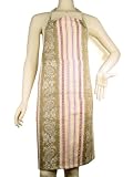 French print new long traditional Provence apron with bib