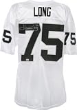 Howie Long Oakland Raiders Autographed White Wilson Jersey