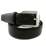 BLT-1025-32-BK - Top Grain Genuine Leather Belt