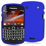 DECORO BRAND PREMIUM SILICONE CASE BLACKBERRY 9900 9930 BOLD TOUCH BLUE