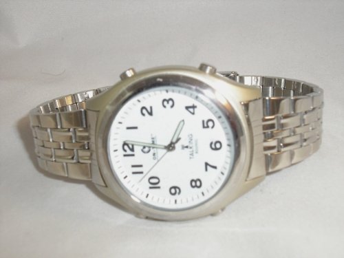 ATOMIC! Talking Wrist Watch w/Alarm Speaks the Time,Day,Date and Year