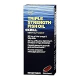 GNC FISH OIL WITH KRILL 60 CAP