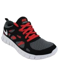 Shoes: Nike Kids NIKE FREE RUN 2.0 (GS) RUNNING SHOES (443742 011), 4.5 - NIKE