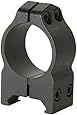 Warne Scope Mounts Medium Matte Permanent Attach Rings (1-Inch)